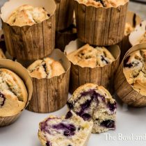 [:de]Blaubeer-Bananen Muffins[:en]Blueberry and Banana Muffins[:]