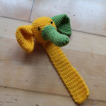 Crocheted Elephant bookmarks